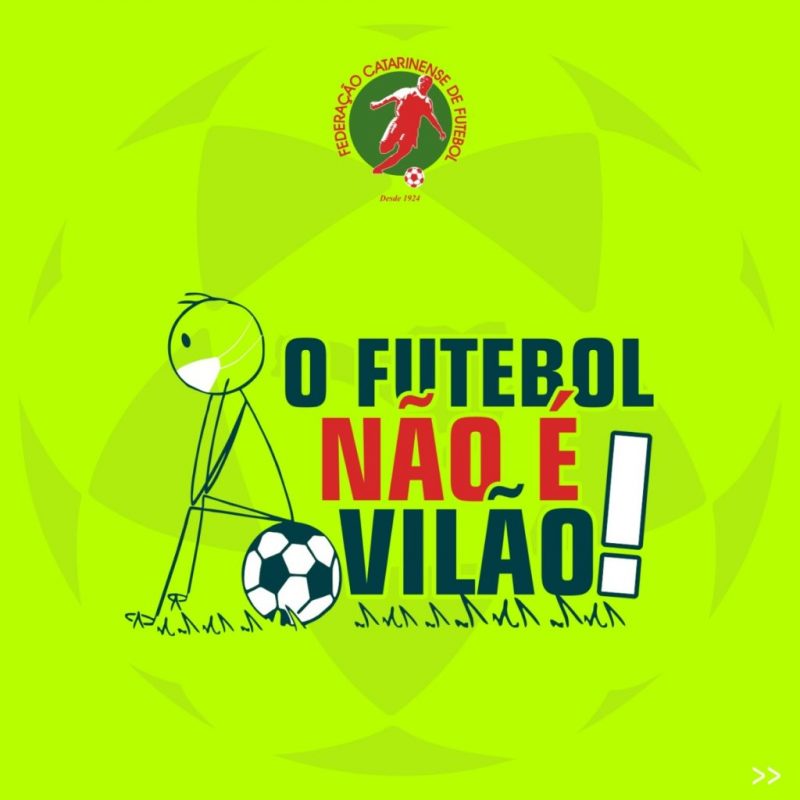 FCF é contra a paralisação do futebol – Foto: FCF/Reprodução