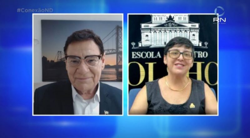 Conex&atilde;o ND recebe a diretora da Escola de Teatro Bolshoi Brasil – Foto: Reprodu&ccedil;&atilde;o/NDTV