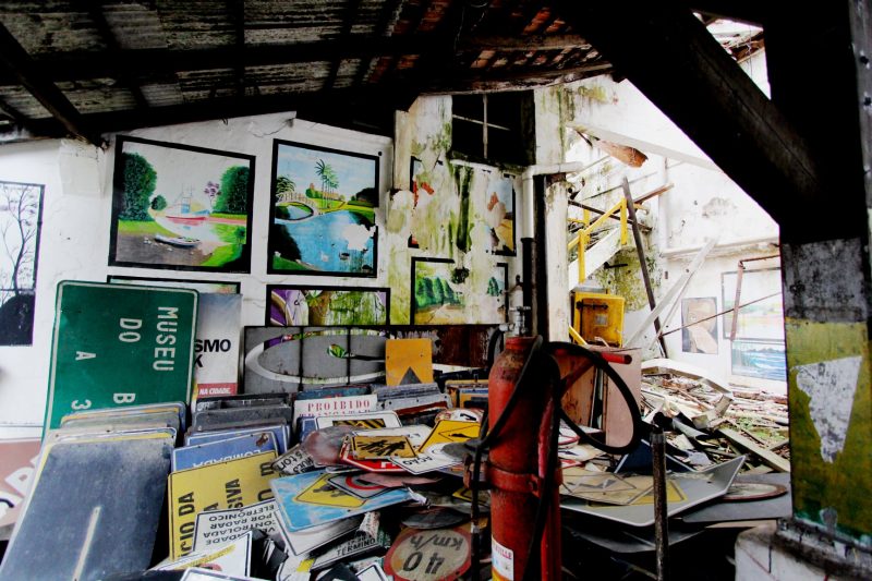 Interior do galp&atilde;o da Cidadela em 2016 – Foto: Fabr&iacute;cio Porto