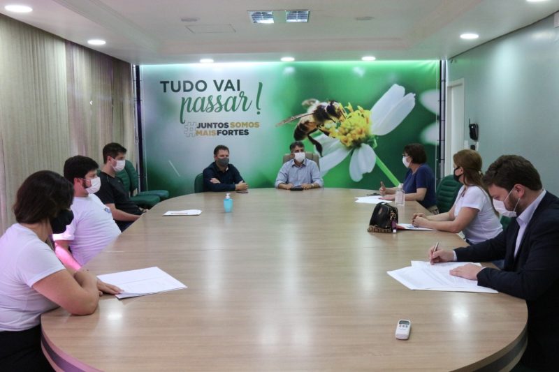 Prefeitura de Conc&oacute;rdia participou de reuni&otilde;es ao longo da semana para discutir a&ccedil;&otilde;es de melhorias ao HSF – Foto: Prefeitura de Conc&oacute;rdia/ND