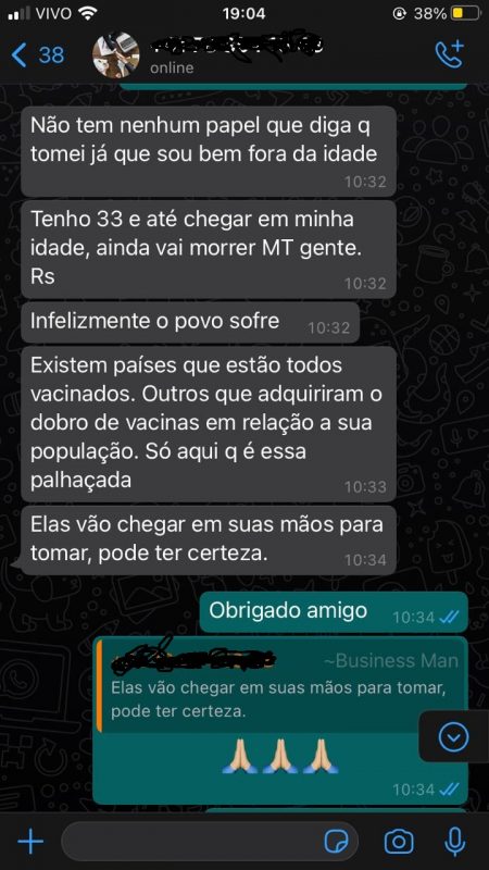 Durante a conversa, anunciante detalha a negociação – Foto: Reprodução