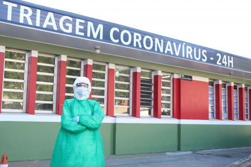 Criciúma mantém um centro de triagem com atendimento 24h para onde são encaminhadas as pessoas com suspeita de COVID-19 – Foto: Sec. Saúde Criciúma