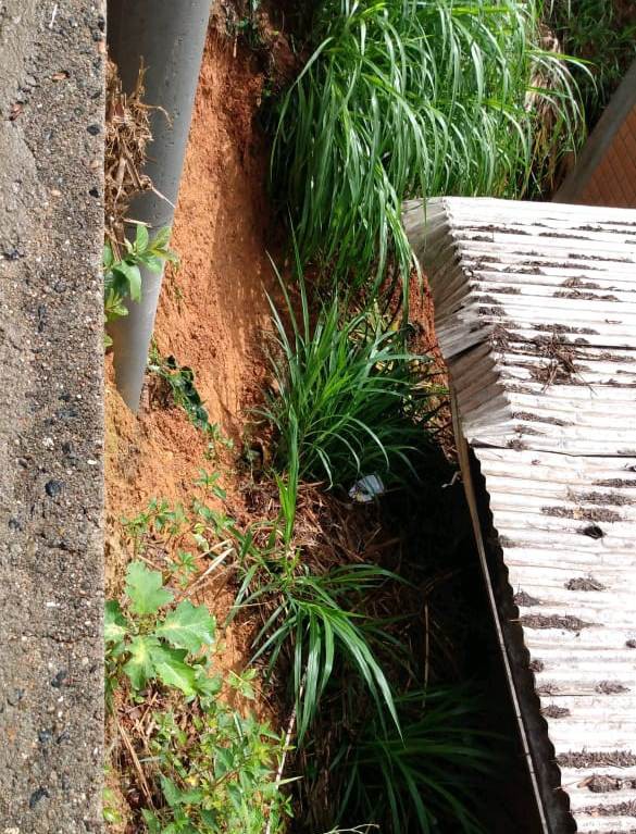 Empresa multada pela Defesa Civil é atingida por deslizamento em Blumenau – Foto: Divulgação/Defesa Civil Blumenau