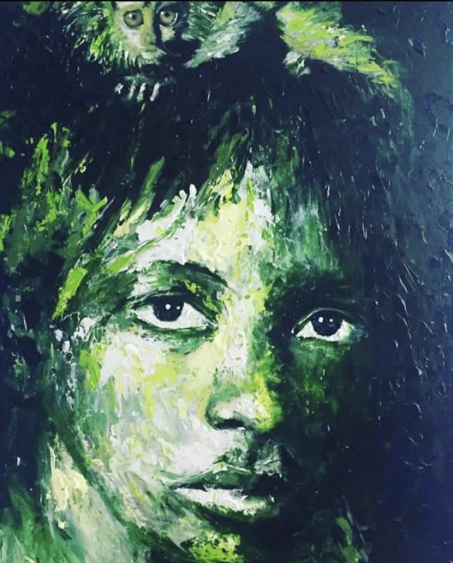 – Foto: Imagem Obra &ldquo;&Iacute;ndia &ldquo; de Juliano Aguiar que me foi enviada pelo mesmo