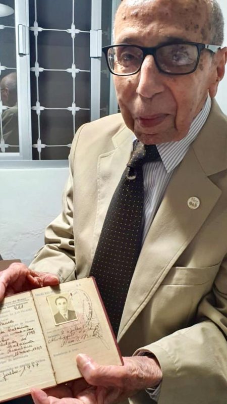 Procurador José Daura recebendo várias homenagens – Foto: arquivo