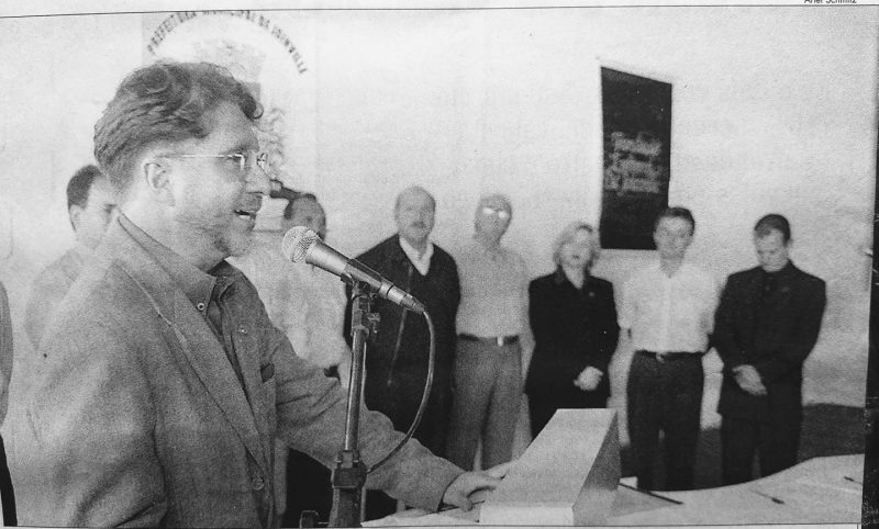 Edson Busch Machado esteve &agrave; frente da FCJ durante a compra da Cidadela – Foto: Arquivo pessoal/ND