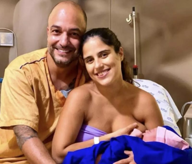 Camilla Camargo dá à luz Julia, sua segunda filha – Foto: Reprodução/ND