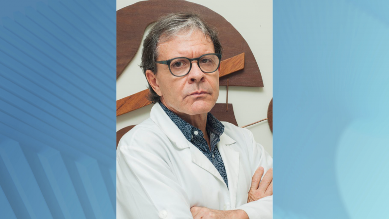 O médico Amaury Mielle Filho avalia o avanço da Covid-19 – Foto: Arquivo Pessoal/Reprodução