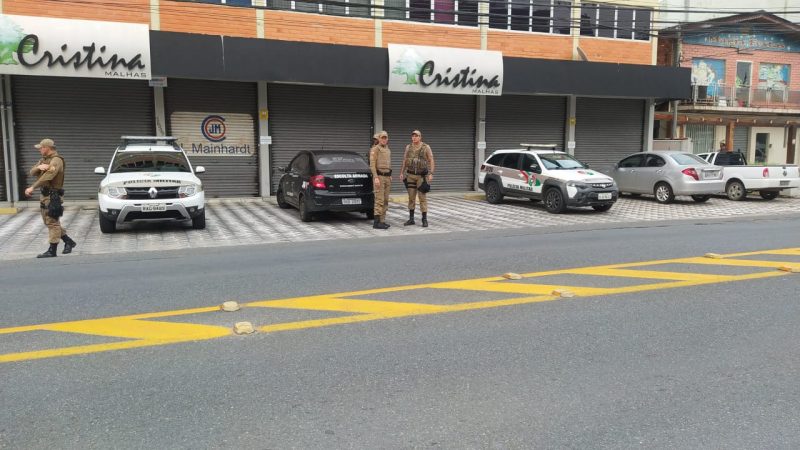 Polícia Militar foi chamada para atender a ocorrência na manhã deste domingo (21) – Foto: Reprodução