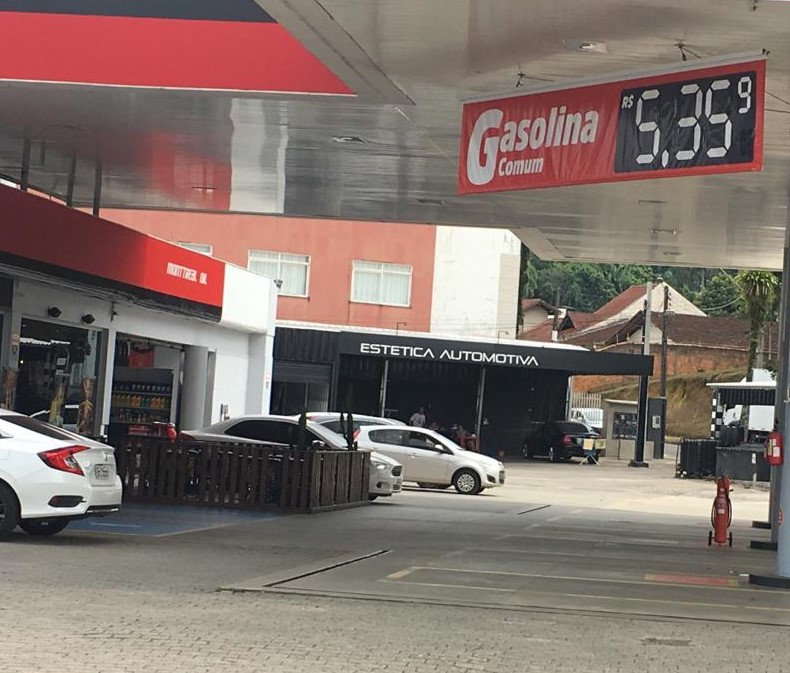 preco da gasolina em Joinville
