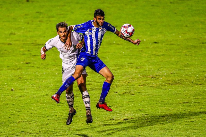 Getúlio marcou o gol da vitória do Leão no clássico – Foto: Cristiano Andujar/Andujar Press