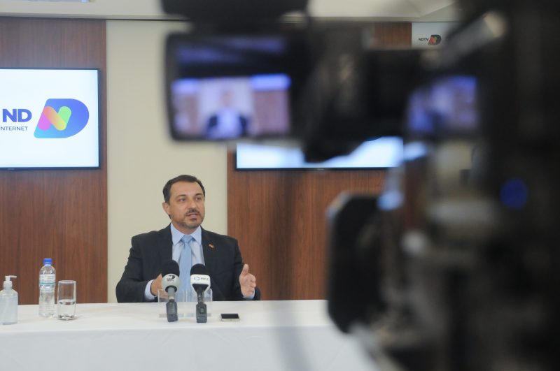Para o governador, tratamento precoce deve ser pactuado entre médico e paciente – Foto: Leo Munhoz/ND