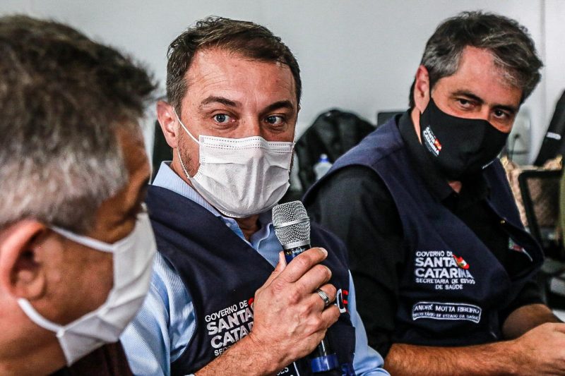 Governador estar&aacute; acompanhado do secret&aacute;rio de Estado da Sa&uacute;de – Foto: Foto: Julio Cavalheiro/Secom/ND