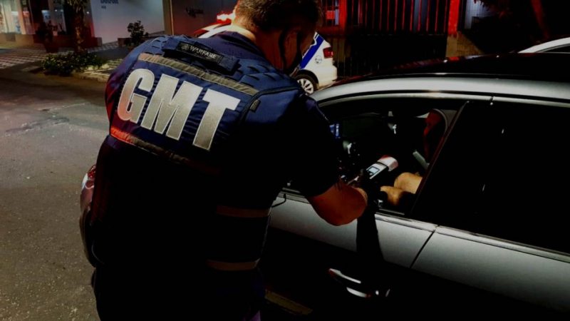 Desrespeito: 12 motoristas são flagrados bêbados nas ruas de Blumenau – Foto: PMB/Divulgação