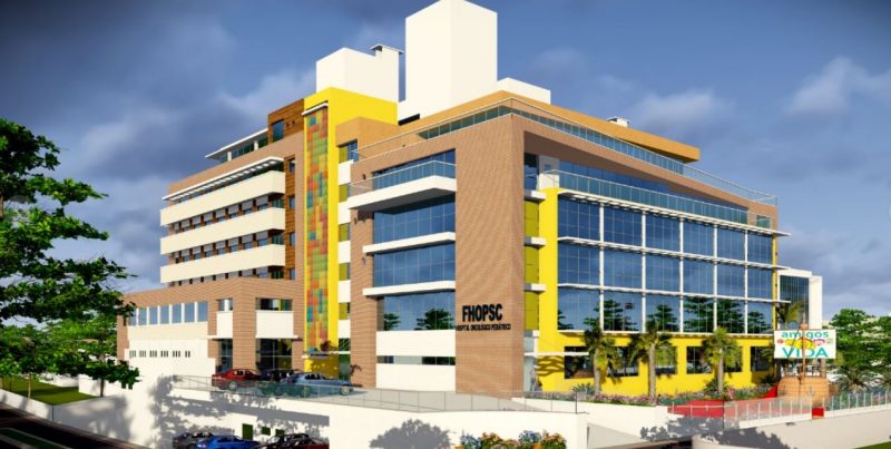 Projeto de como ficaria hospital em São José