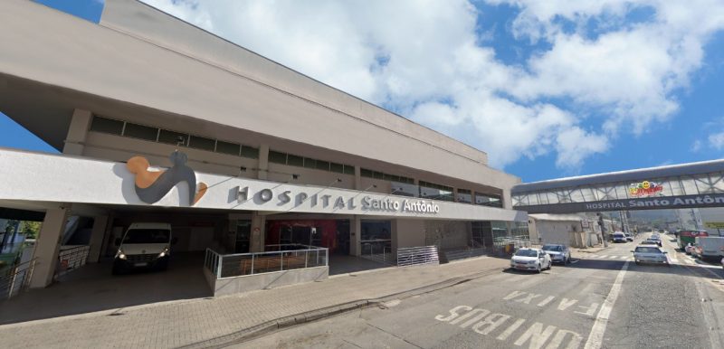 Hospital Santo Antônio, Blumenau – Foto: Divulgação/HSA