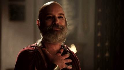 Morabi (Jairo Mattos) &eacute; eleito novo sumo-sacerdote nesta segunda (1&ordm;) – Foto: Divulga&ccedil;&atilde;o/Record TV