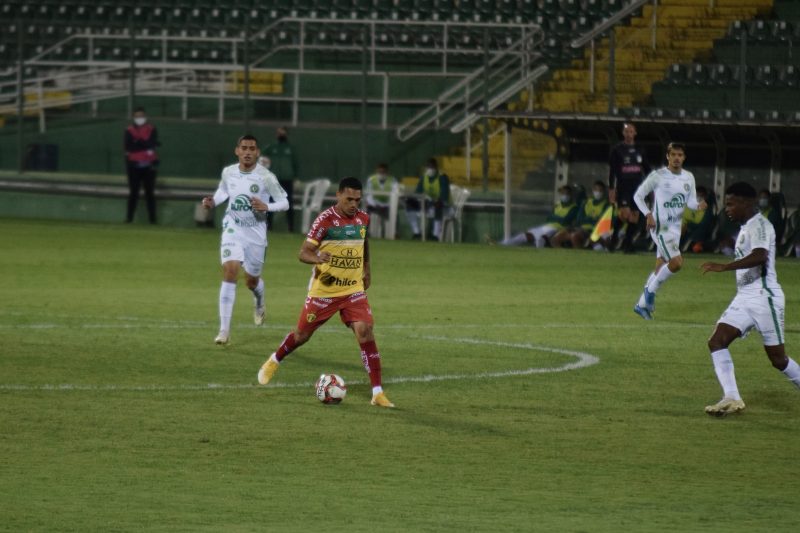Chapecoense x Brusque, na Arena Cond&aacute;. Mais um cap&iacute;tulo para a hist&oacute;ria do duelo que decidiu o Campeonato Catarinense em 2021 – Foto: Jefferson Alves/Brusque FC