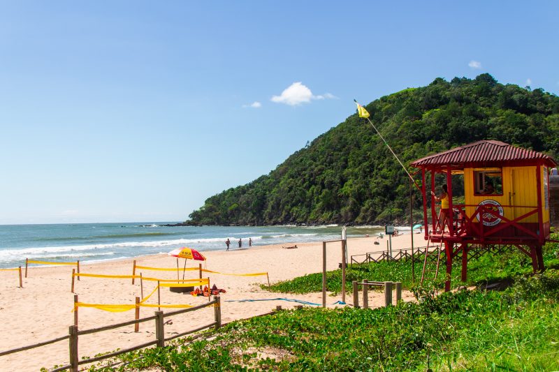 Praias de Santa Catarina com postos do Corpo de Bombeiros