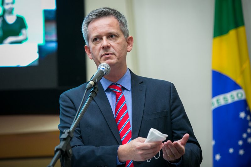 Blumenauense Jean Kuhlmann volta à Alesc por 60 dias – Foto: Rodolfo Espínola / Agência AL/ND