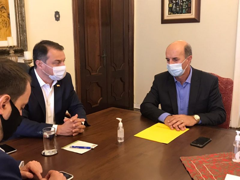 Governador Moisés e deputado José Milton – Foto: Divulgação /Assessoria