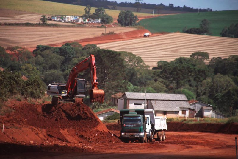 Obras do Contorno Viário Extremo-Oeste em Chapecó