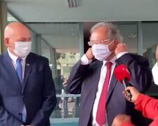 Luciano Hang se reuniu com o ministro Paulo Guedes para tratar da compra de vacinas contra a Covid-19 – Foto: Reprodução/Instagram