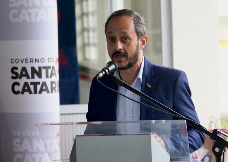 Leandro Man&eacute; Ferari &eacute; o atual presidente da Santur – Foto: Divulga&ccedil;&atilde;o/ND