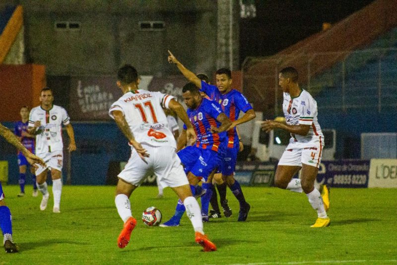 Marinheiro chegou aos três pontos com a vitória – Foto: Bruno Golembiewski/CNMD