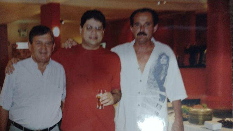 César foi um dos amigos e companheiros de Marco – Foto: César Júnior