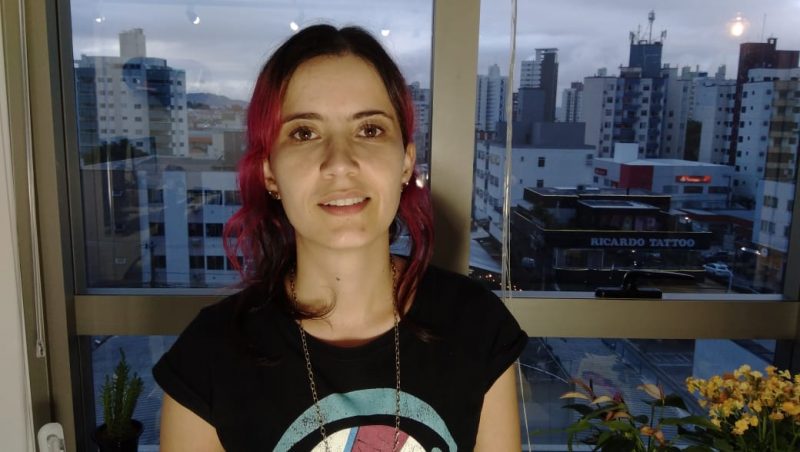 Mônica Andrade Lopes é natural de São Paulo e mora em São José – Foto: Arquivo pessoal/ND