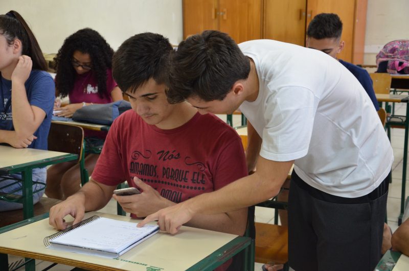 Aula de Monitoria Externa – Foto: Divulgação/Colégio Catarinense