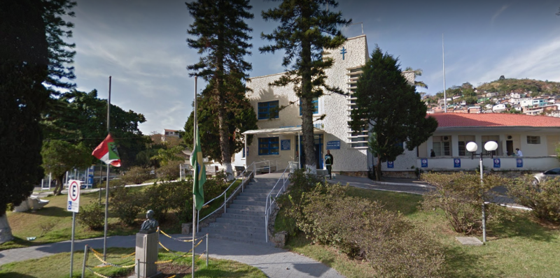 Hospital Nereu Ramos, em Florian&oacute;polis – Foto: Reprodu&ccedil;&atilde;o/GoogleMaps