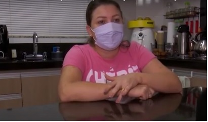 Josiane Cidral da Costa teve dengue confirmada,