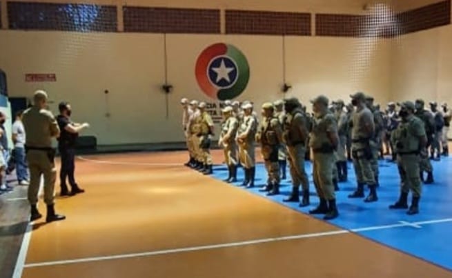 Operação contou com apoio da Polícia Militar – Foto: Polícia Civil/Divulgação
