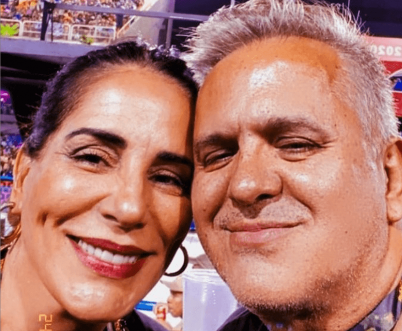 Gloria Pires ao lado do marido Orlando Morais – Foto: Reprodu&ccedil;&atilde;o Instagram