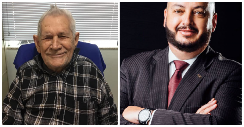 Pai e filho morreram de Covid-19 com 11 dias de diferença – Foto: Redes sociais/ND