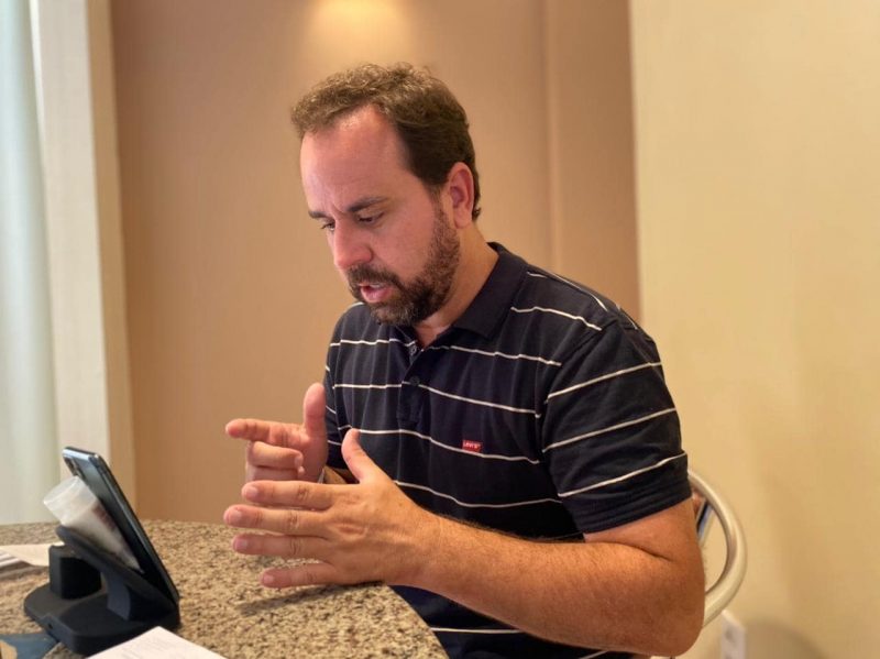 Prefeito de Bombinhas convidou turistas para o litoral Norte de SC