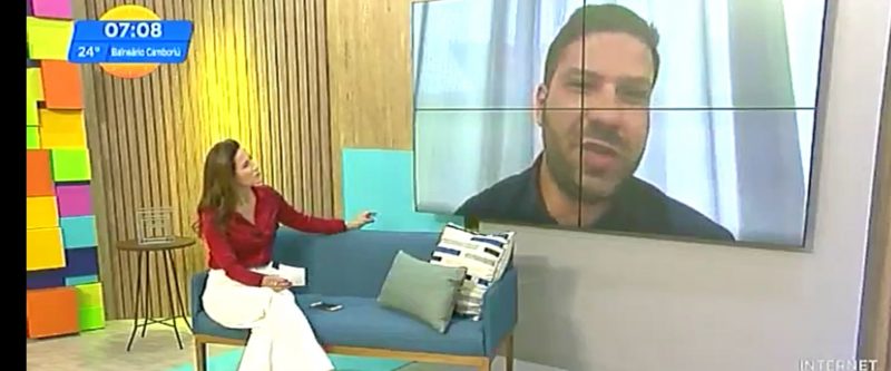 Secret&aacute;rio Fabio Braga concedeu entrevista ao programa SCnoAR nesta ter&ccedil;a-feira. Foto: Reprodu&ccedil;&atilde;o/ND