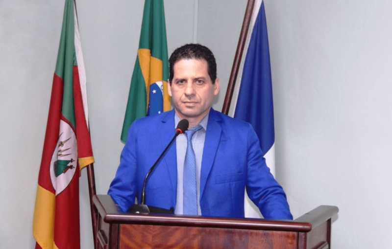Presidente da C&acirc;mara de Canela, no Rio Grande do Sul, o vereador Alberi Dias (MDB) ganhou fama em todo territ&oacute;rio nacional – Foto: Divulga&ccedil;&atilde;o