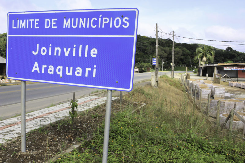 Inicialmente, região metropolitana será constituída por Joinville e Araquari – Foto: Mauro Artur Schlieck/ND