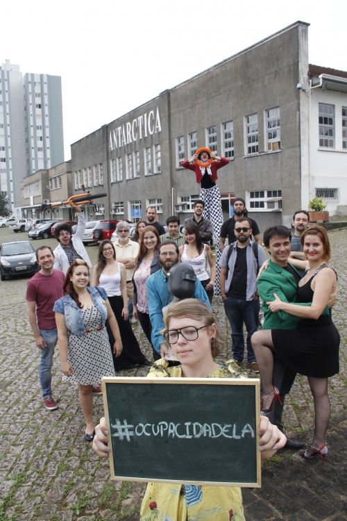 Ocupa Cidadela, em 2014, teve 24 horas de programação cultural reivindicando o uso do espaço – Foto: Rogério Souza Jr./Arquivo/ND
