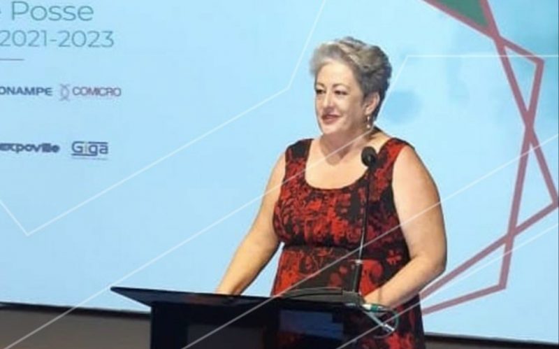 Rosi Dedekind, da Fampesc, também critica o reajuste e avalia que será mais difícil manter empresas abertas – Foto: Divulgação/Fampesc/ND