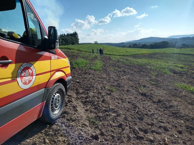 Quando foi localizada, a idosa estava deitada de costas, desorientada e com sinal vital alterado