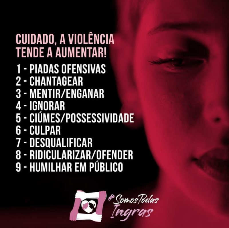 Os sinais de viol&ecirc;ncia dom&eacute;stica e familiar – Foto: Reprodu&ccedil;&atilde;o/Redes sociais/Divulga&ccedil;&atilde;o/ND