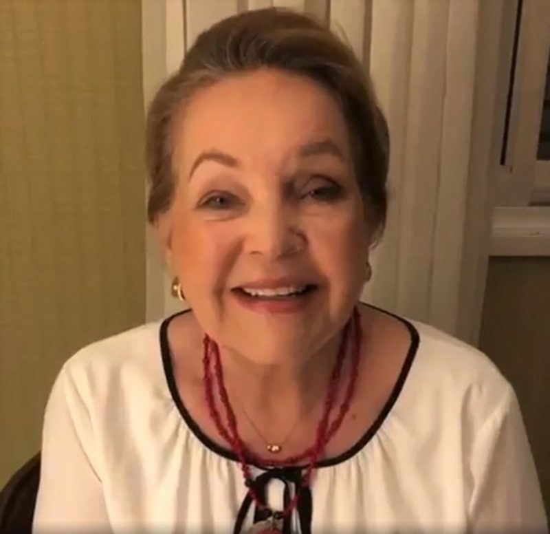 Terezinha Gonçalves Morango Pittigliani apareceu em um vídeo nas redes sociais, em 2018 – Foto: Reprodução/Redes Sociais/ND