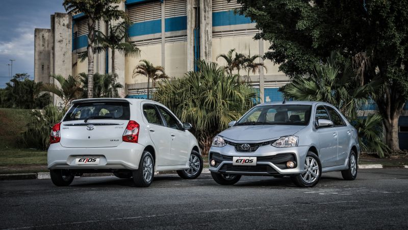 Toyota Etios sai de linha em abril no Brasil - Divulgação/Toyota