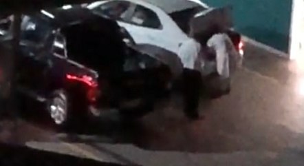 As aplicações aconteceram na garagem da empresa de transportes viação Saritur