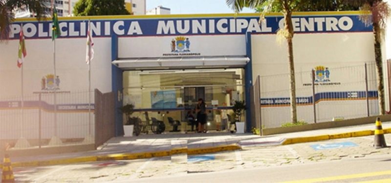 Prédio onde funcionam a Policlínica e o Centro de Saúde do Centro – Foto: PMF/Divulgação/ND