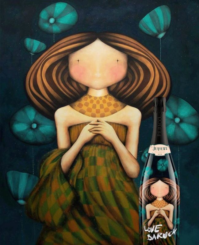 A arte finalizada e aplicada no r&oacute;tulo – Foto: Divulga&ccedil;&atilde;o